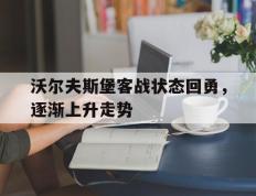 乐鱼体育网站入口-沃尔夫斯堡客战状态回勇，逐渐上升走势的简单介绍